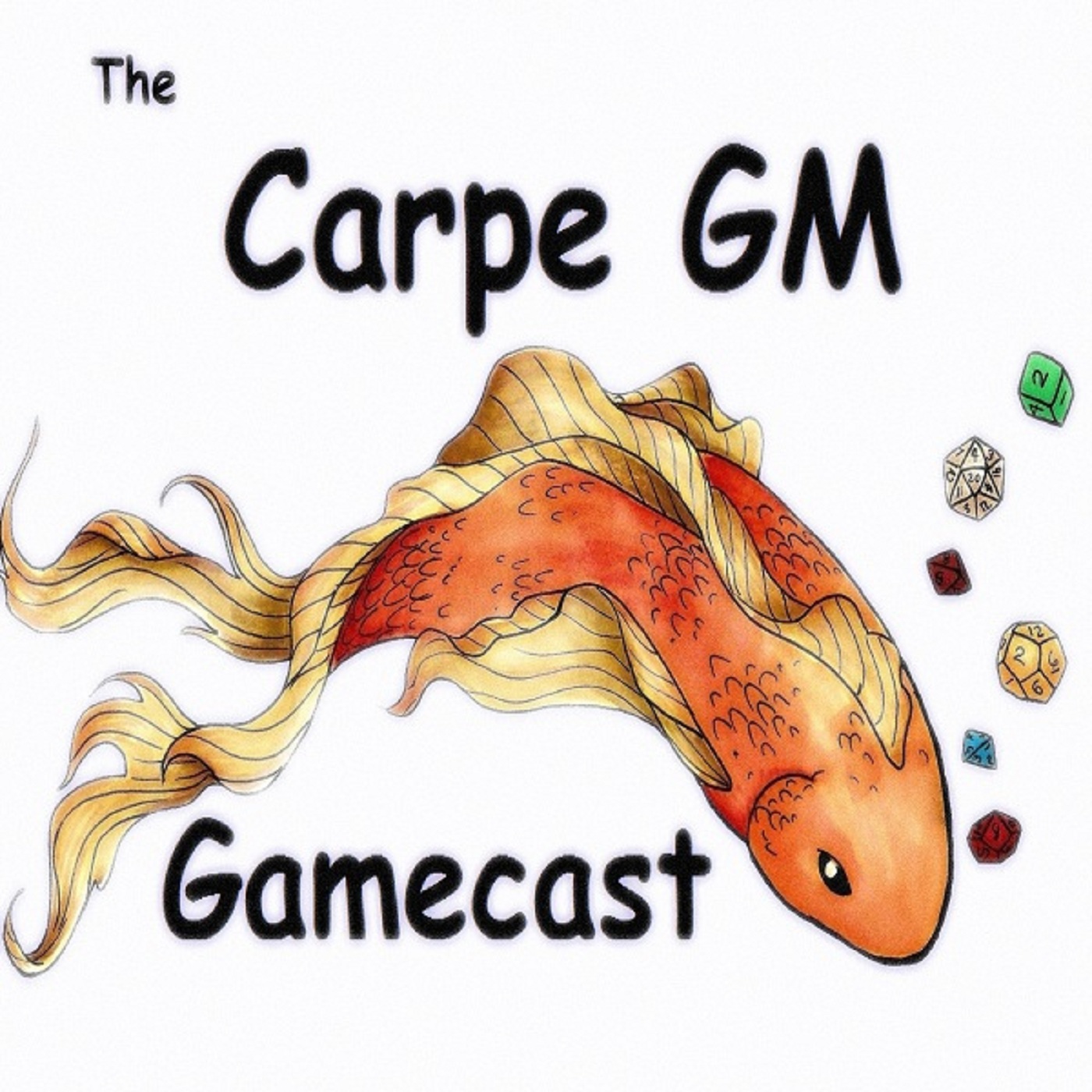 The Carpe GM Gamecast logo